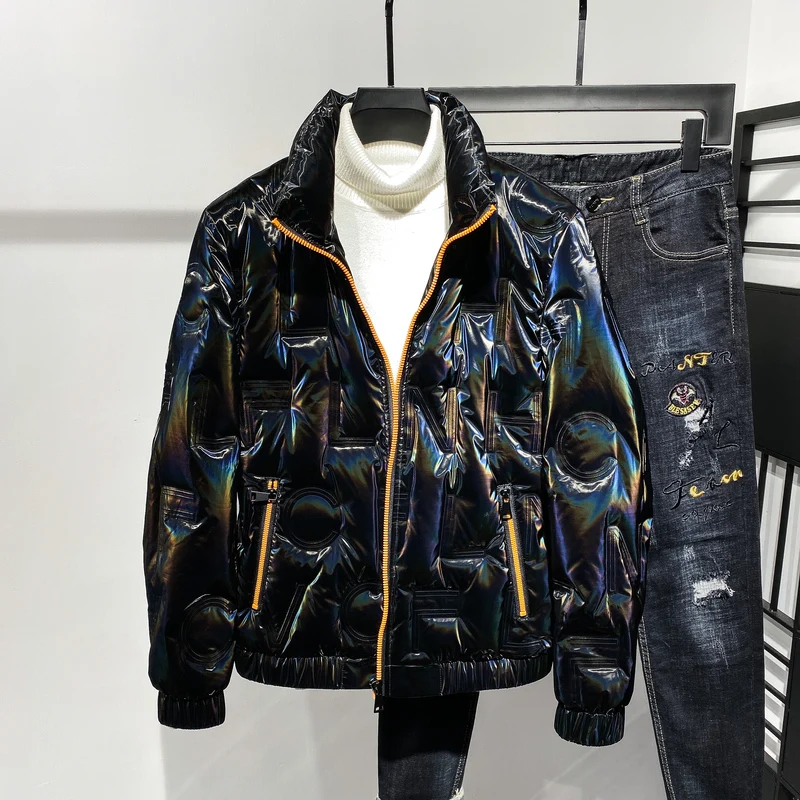 Winter Men's down Jacket Light & Fashionable Glossy Warm Coat New Cool Jacket Men's Fashion