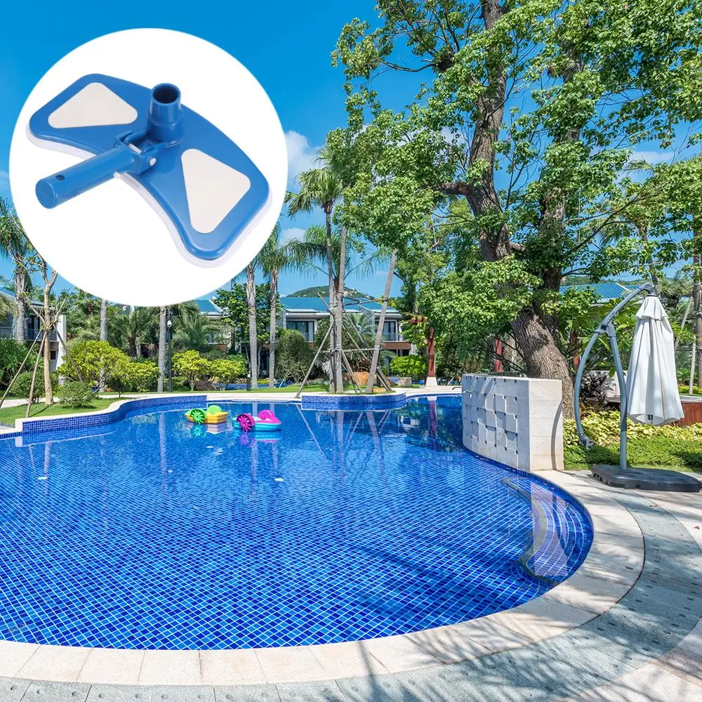 

Swimming Pool Vaccum Head Vacuum Brush Cleaner Floating Objects Cleaning Tools Suction Head Pond Fountain Vacuum Brush Cleaner