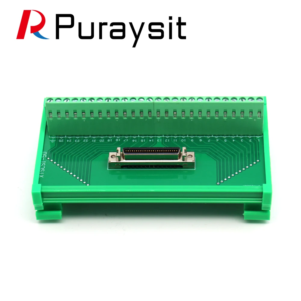 Delta Yaskawa Siemens Mitsubishi Panasonic Fanuc Servo CN1 50-pin terminal board SCSI 50pin Data Cable | Обустройство дома