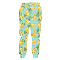 ifpd new 3d pants men hot sale banana printed casual sport pants fruit casual harajuku sweatpants oversized wholesale from china