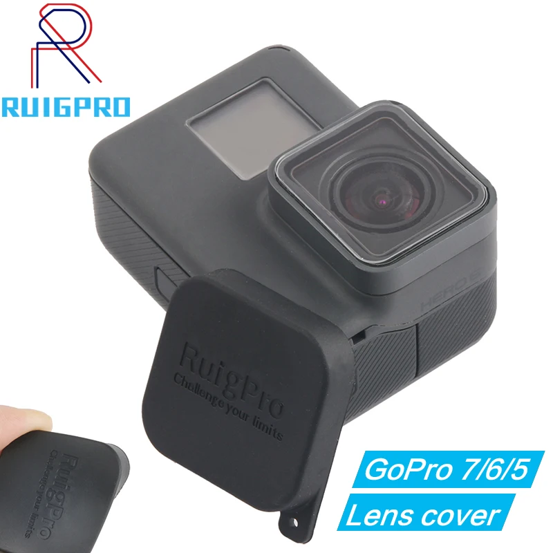 

for Gopro Hero 5 6 Protective Lens Case Accessories Protection Cover Cap Black For Gopro Hero 5 6 7 Sport Camera