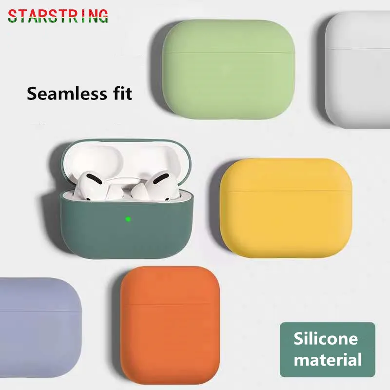 

Чехол для Airpods pro 2, 1, чехол для наушников, милый силиконовый защитный чехол для Airpods 2, Apple Airpods pro