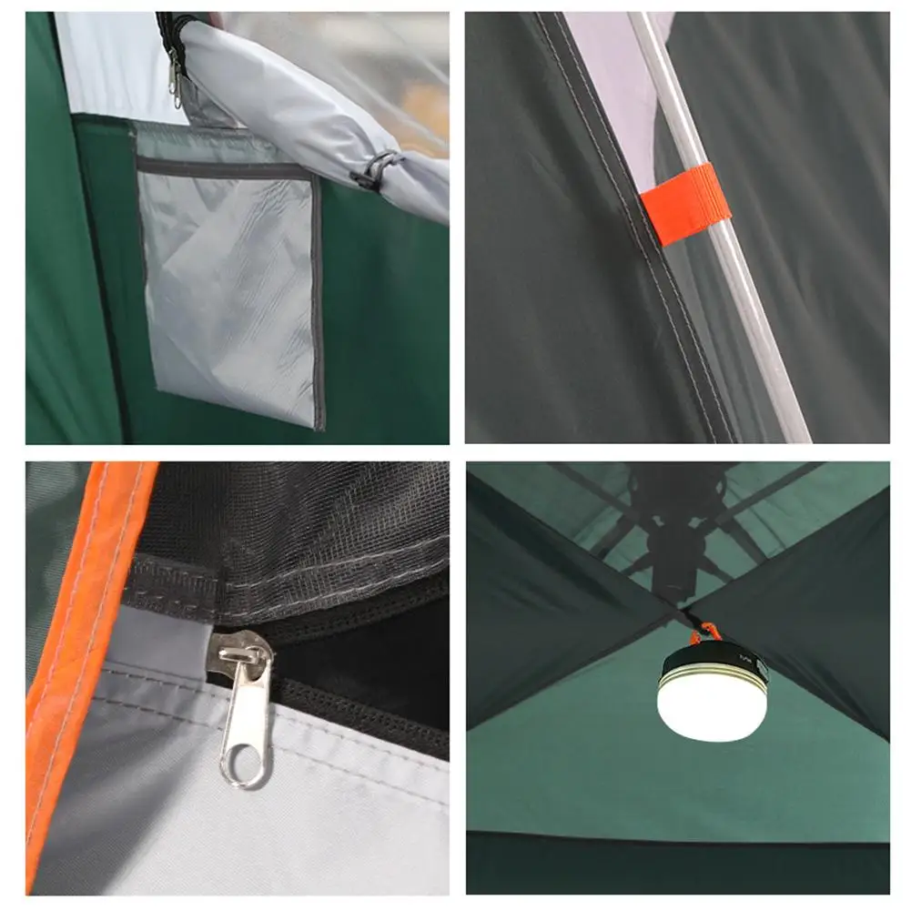 

Automatic Outdoor Camping Tent Durable Waterproof Family Large Tents 3-4 Person Easy Setup Tent for Beack Garden Fishing