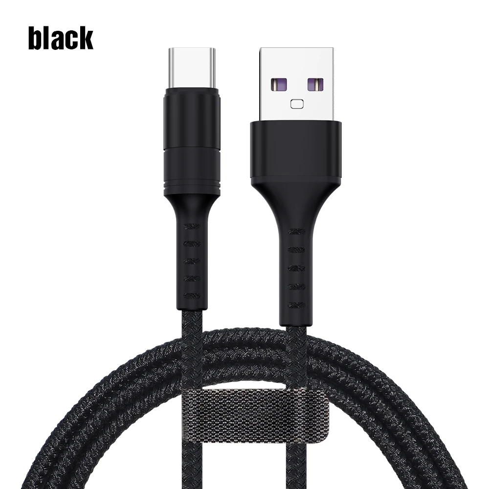Blalck Зарядный кабель 5V 4A для Oneplus USB 3,1 type C, кабель для Oneplus 7 Pro 6T 6 5T 5 3t 3, кабель для передачи данных One plus USB C - Цвет: Blalck