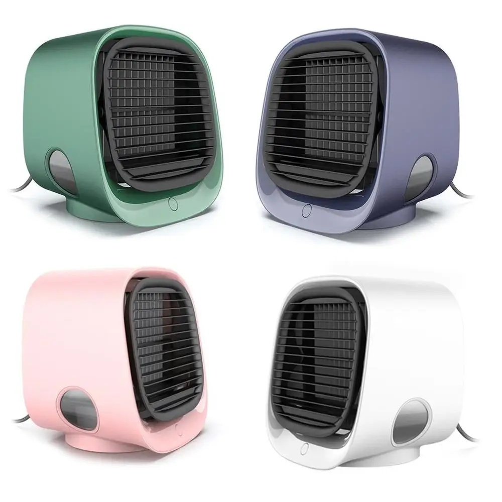 

Summer Mini Air Conditioner Air Cooler Humidifier Purifier Portable Fans for Home Office Desktop Cooling Fan Air Conditioning