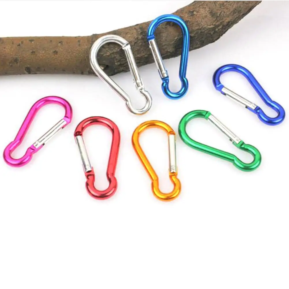 20 шт. высокое качество алюминиевый сплав карабин подвесная Пряжка для бутылки с