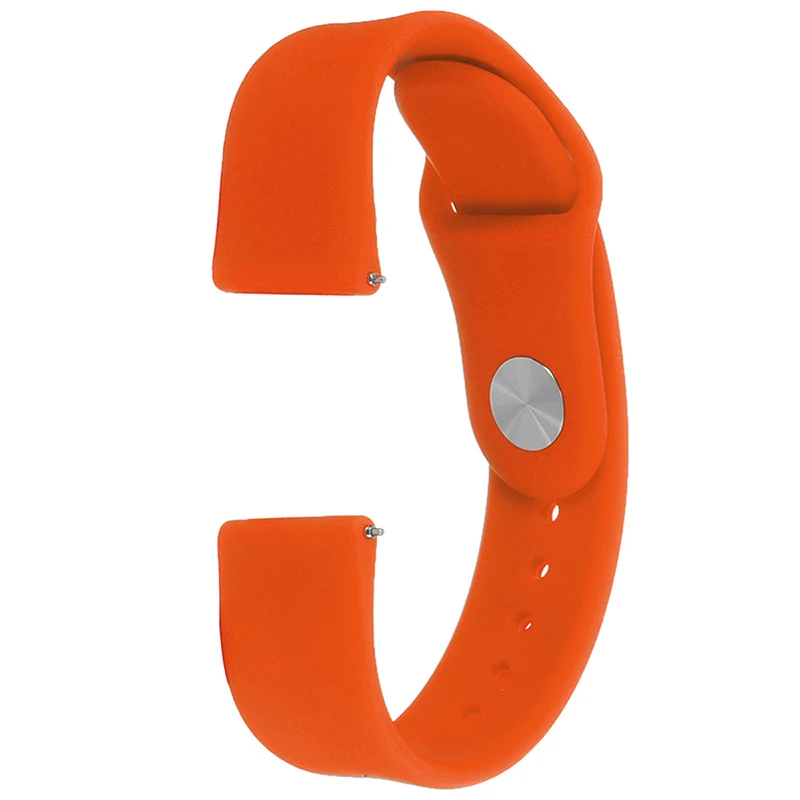20 мм замена силиконовый ремешок для часов для samsung Шестерни S4 huawei часы 2 Xiaomi Huami Amazfit Bip A1608 Смарт ремешок для наручных часов