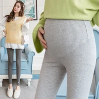 pregnant woman adjustable big size leggings new maternity pants leggings pregnancy thin soft cotton pants high waist clothes