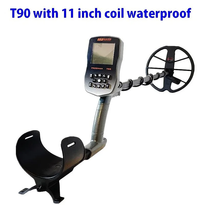 Профессиональный водонепроницаемый металлоискатель T90 подземный
