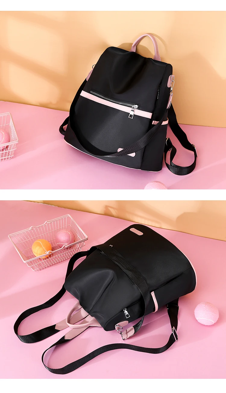 Корейский Повседневный Рюкзак для девочек рюкзак из ткани Оксфорд модная сумка