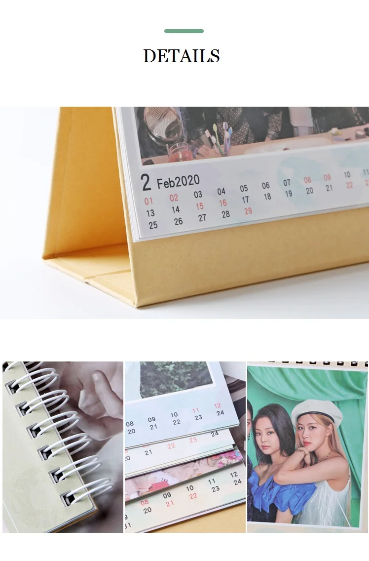 

[MYKPOP]~2020 NEW~ TWICE CALENDAR Creative Desk Paper Photos Calendar, KPOP Fans Collection SA19110906
