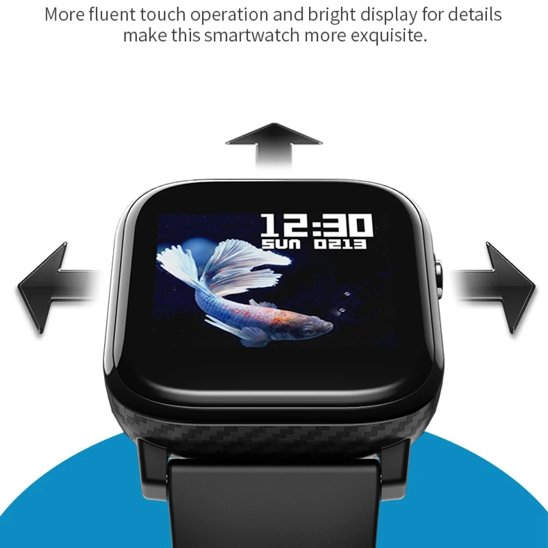 Умные часы M39 спортивные 1 4 дюйма полный сенсорный экран мониторинг сердечного