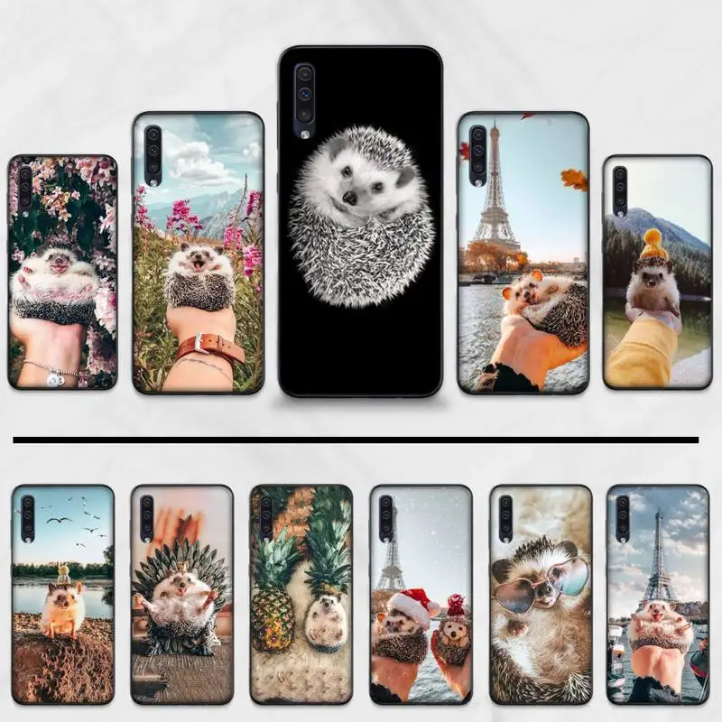 Мягкий силиконовый чехол для телефона из ТПУ с изображением животного и Ежика