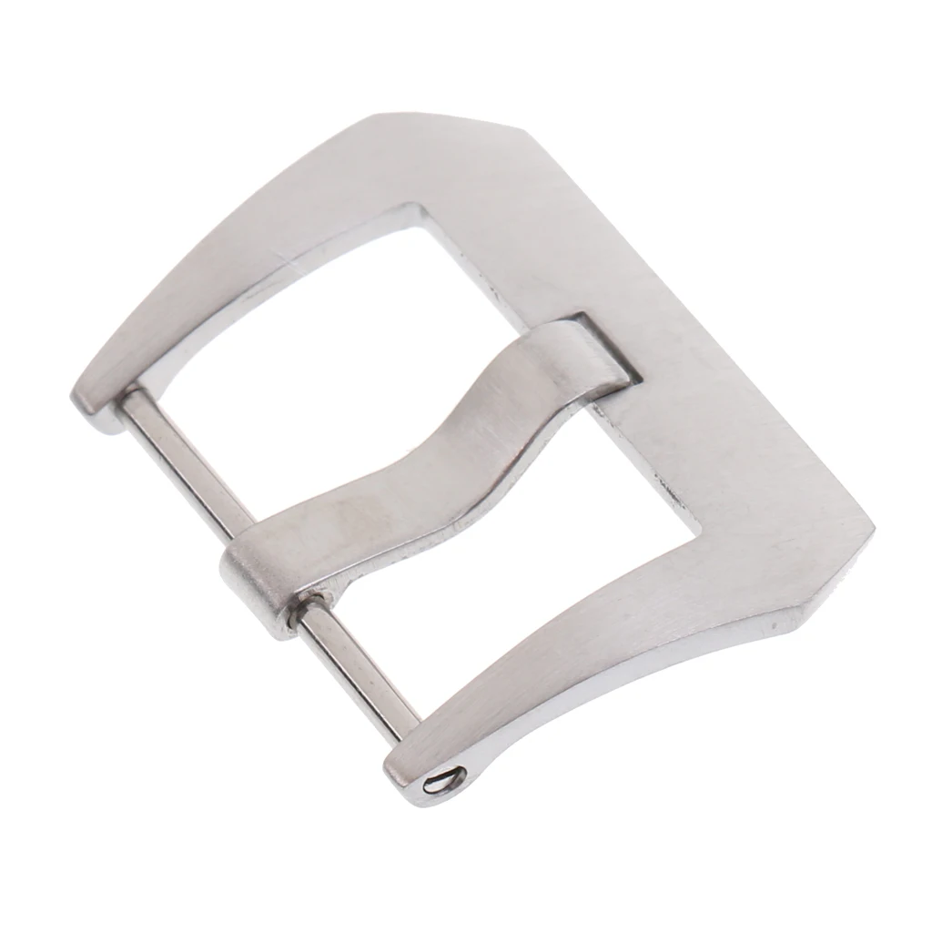Застежка для ремешка часов из нержавеющей стали серебристая пряжка 18 мм 20 22