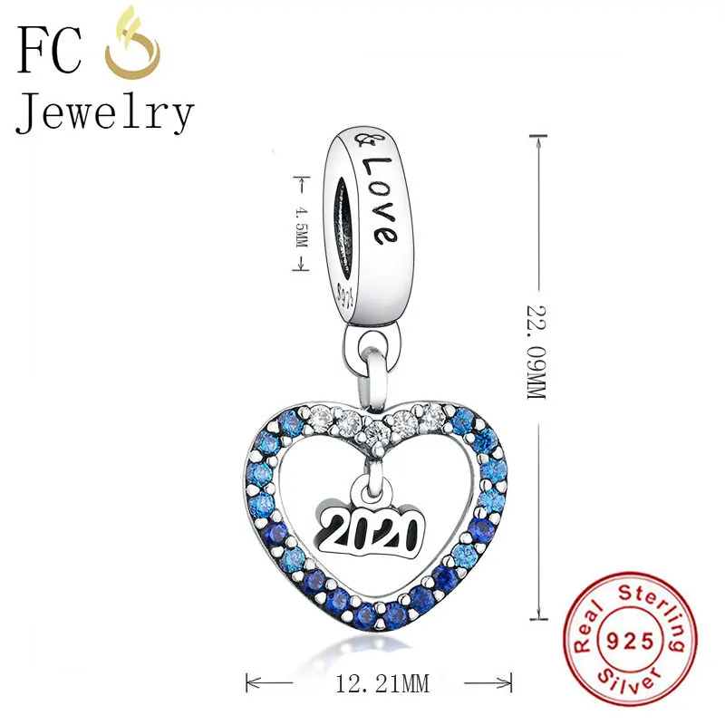 FC ювелирные изделия подходит для оригинального бренда Шарм браслет 100% Серебро 925