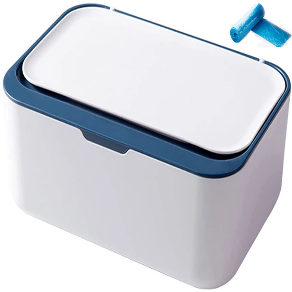 

Wet Wipes Storage Dispenser Holder Box Dustproof and Good Tightness Holder with Lid Napkins and Garbage Bags for Car Home Office
