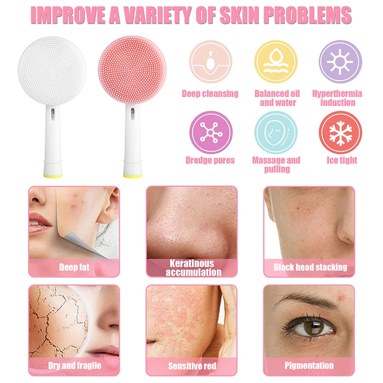 5 цветов на выбор головки для электрической зубной щетки Oral-B щетка чистки лица