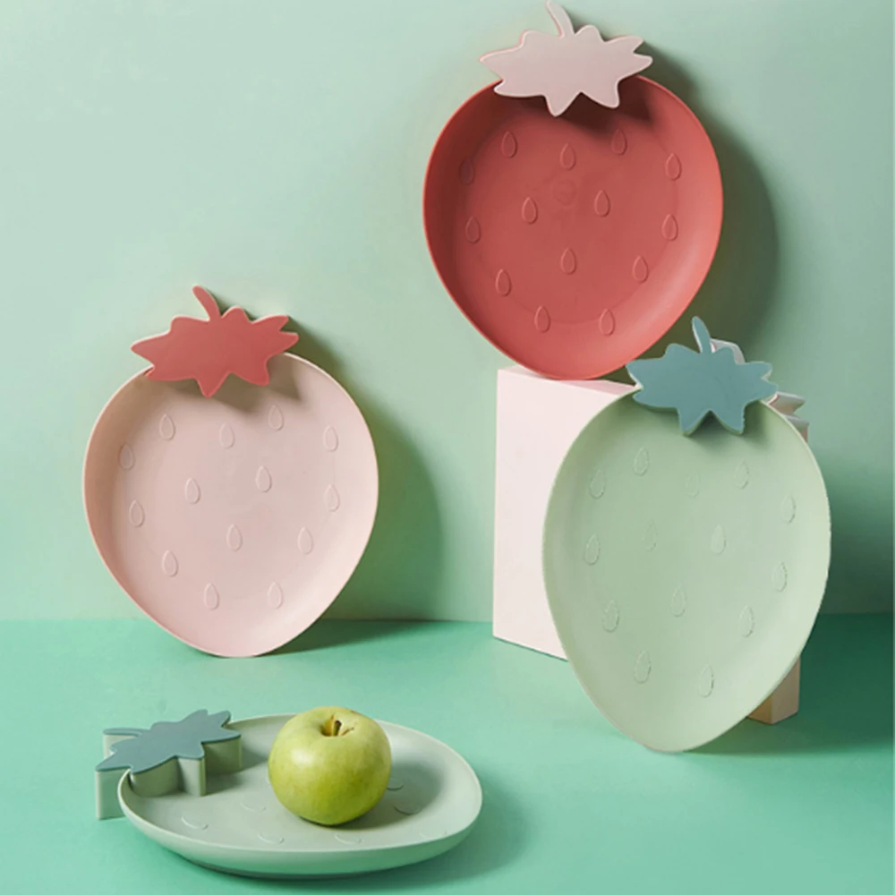 Поднос пластиковая тарелка подносы для закусок пищевые домашняя десертная | Дом