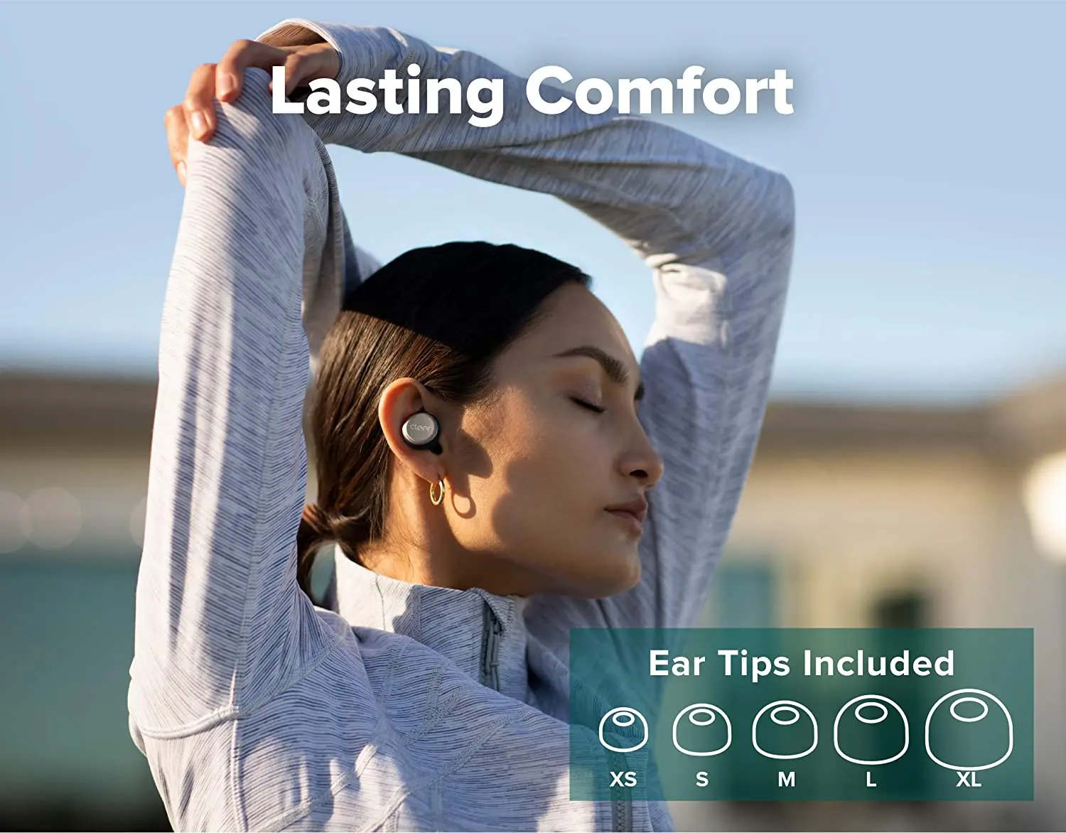 구매 Cleer Ally Plus II TWS Qualcomm QCC5141 Apt-X 적응 형 ANC 소음 차단 이어 버드 30 시간 음악 및 통화 Bluetooth5.2