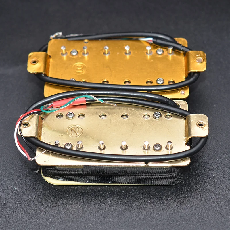 Пикап Humbucker с двойной катушкой пикап для электрической гитары Zebra Neck или Bridge выбор