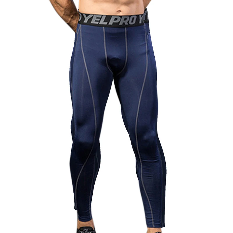 

Men Pants Black Gym Running Leggings Trousers Male Joggers Fitness Ropa De Hombre 8 Colors Skinny Mens Leggings