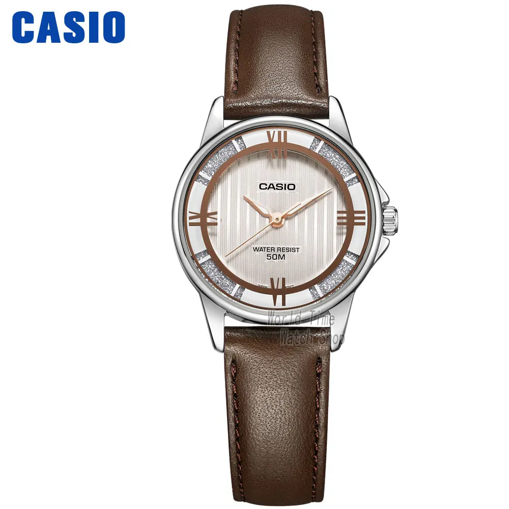 LTP1391L5A-1 Часы Casio Analogue Женские кварцевые часы простые римские шкалы указатель водонепроницаемые часы LTP-1391 - Цвет: LTP1391L5A-1
