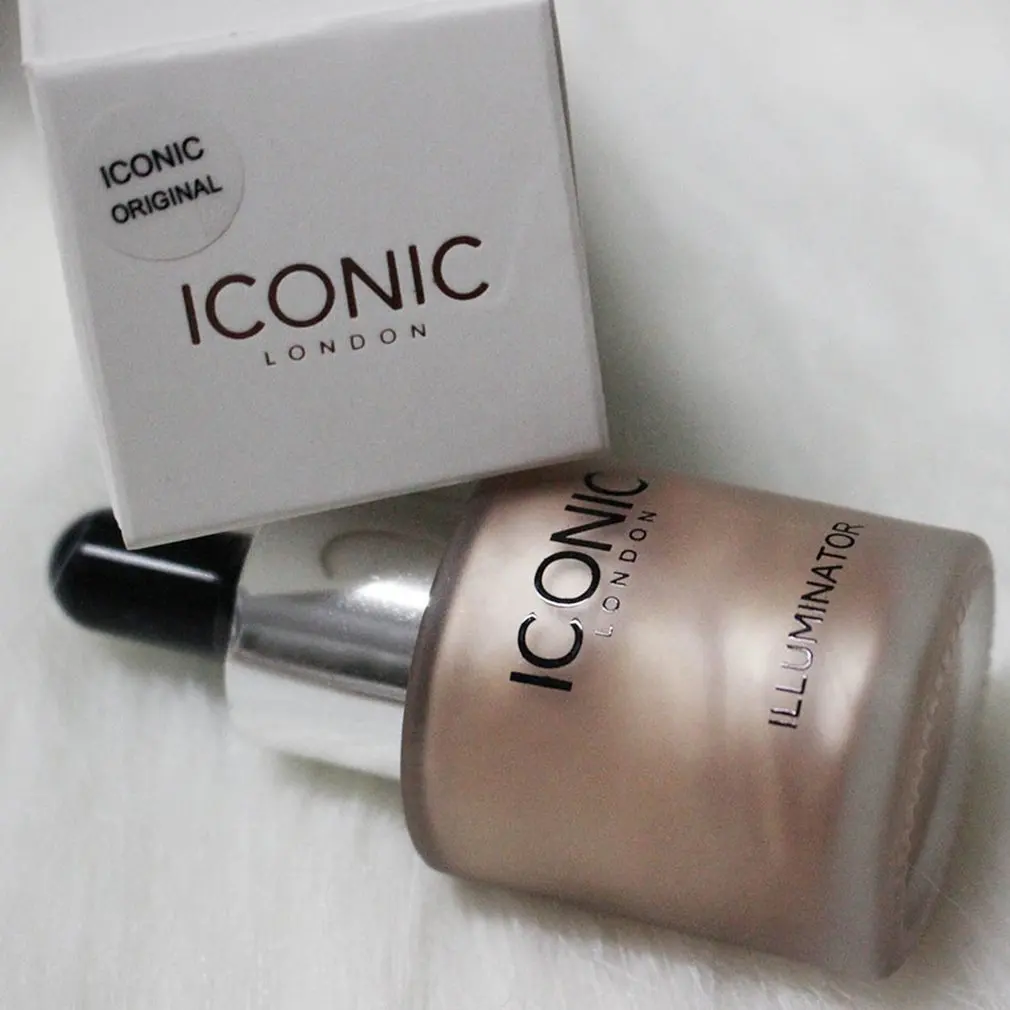 

Shimmer Liquid Highlighter Female Makeup Face Contour Bronzing illuminating Drops Facial Brightening Fluid Repair Foundation