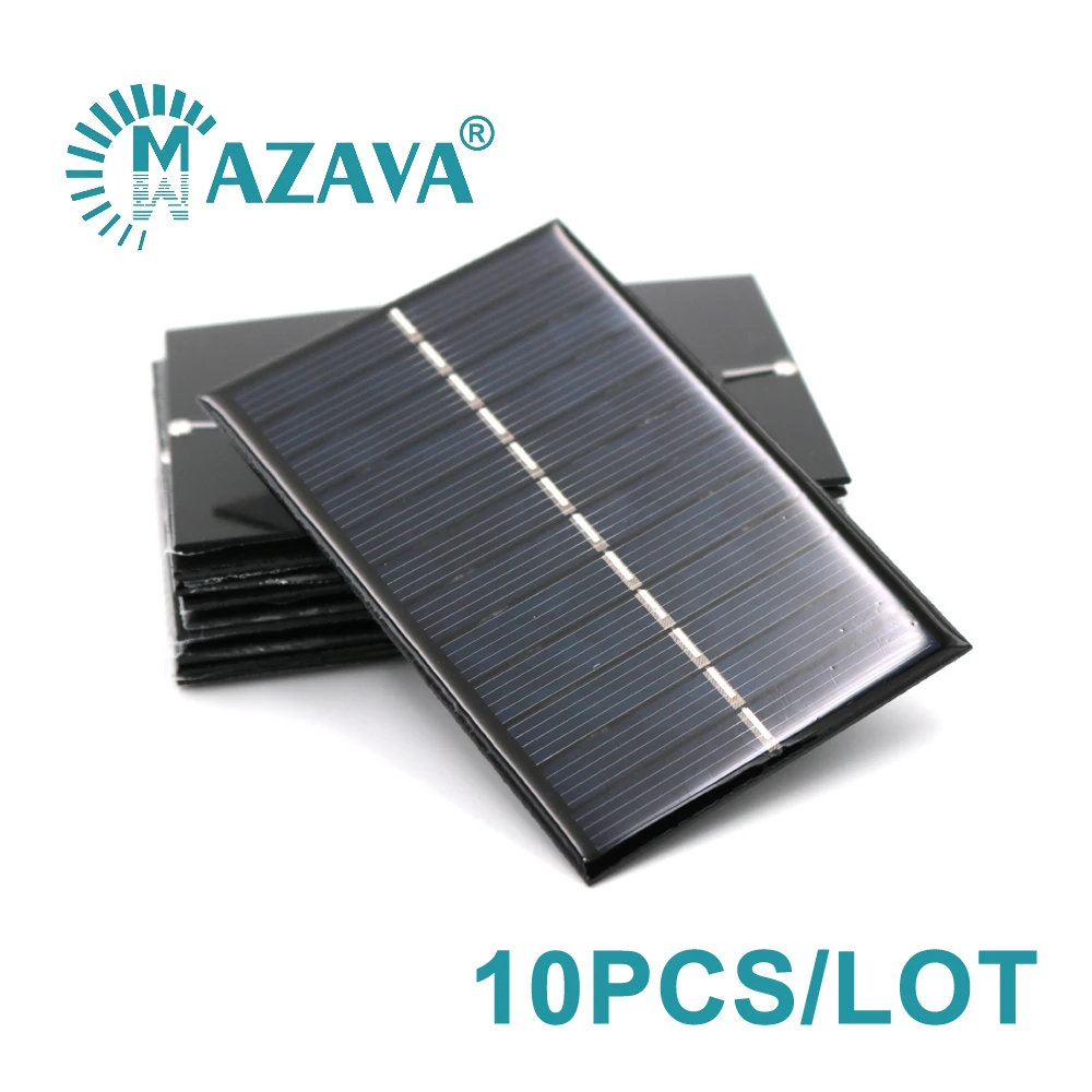 10 шт х 6 V 0 W солнечных батарей 100mA телефонное Зарядное устройство для всей семьи