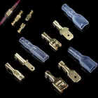 Обжимные клеммы папа, 1506030 шт., 2,84,86,3 мм, комплект электрических соединителей для автомобильных динамиков