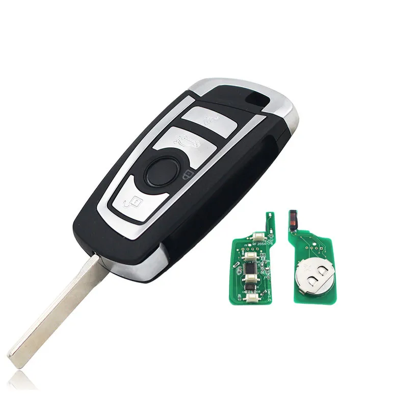 OEM модифицированный дистанционный ключ с 3 кнопками и лезвием HU92/HU58 315 МГц/433 МГц/315