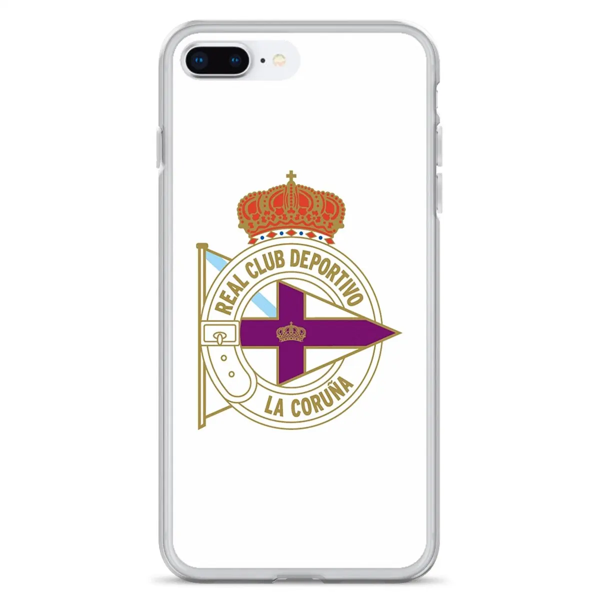 Спортивный прочный силиконовый чехол для телефона La Coruna FC Huawei Nova 2 3 2i 3i Y6 Y7 Y9 Prime Pro