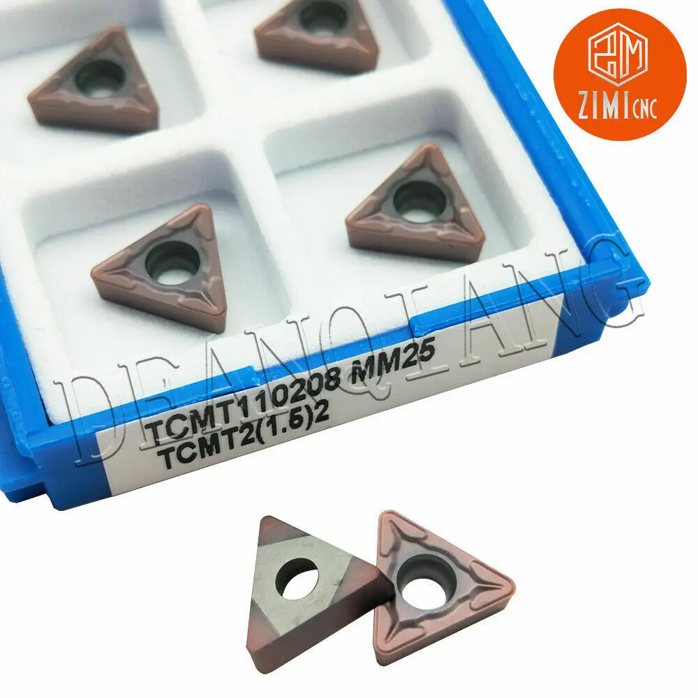 

ZIMI TCMT16T304 08 TCMT110204 MM25 TCMT2 1.5 1 3 2.5 2 Indexable carbide inserts
