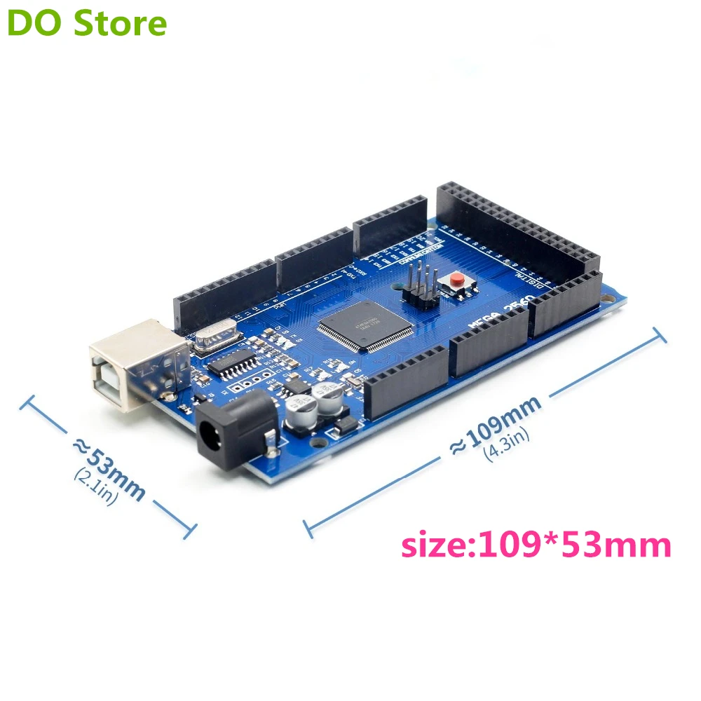 DO Store MEGA2560 R3 плата для разработки ATmega2560 AVR USB 5 В Плата расширения Arduino без