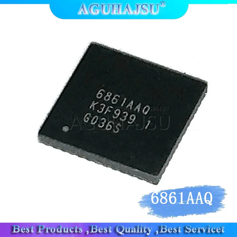 2 шт. 6861AAQ AT6861AAQ QFN жидкокристаллический микросхема интегральная схема