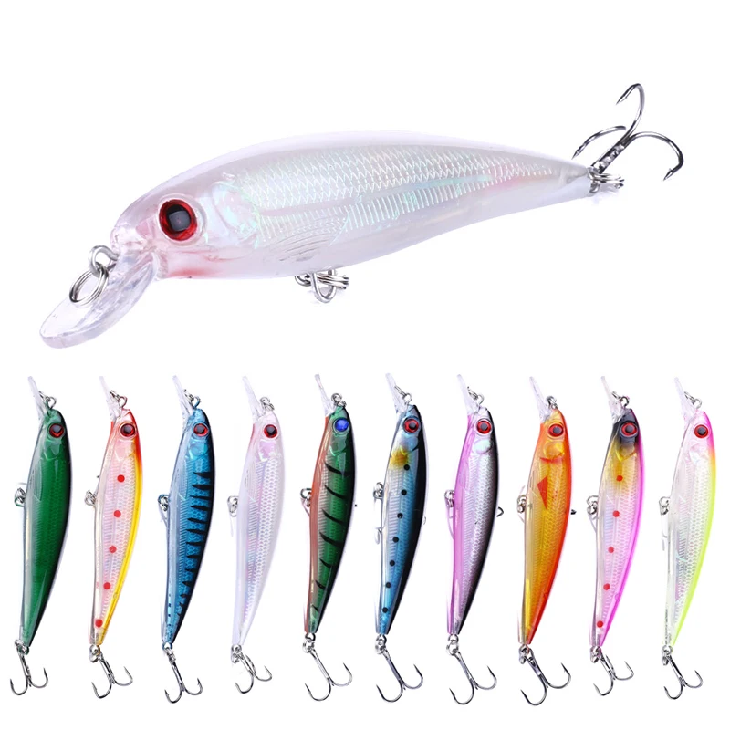 

ThunderShower Minnow Fishing Lure Laser Hard Bait 11cm 13.5g Floating Fishing Wobblers Crankbait Swimbait Peche Fishing Tackle