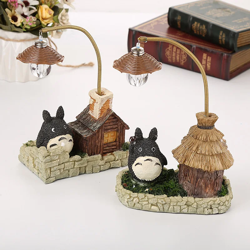 Фигурка Тоторо из аниме Ghibli chihiro светодиодный ная ночсветильник Игрушка Аниме