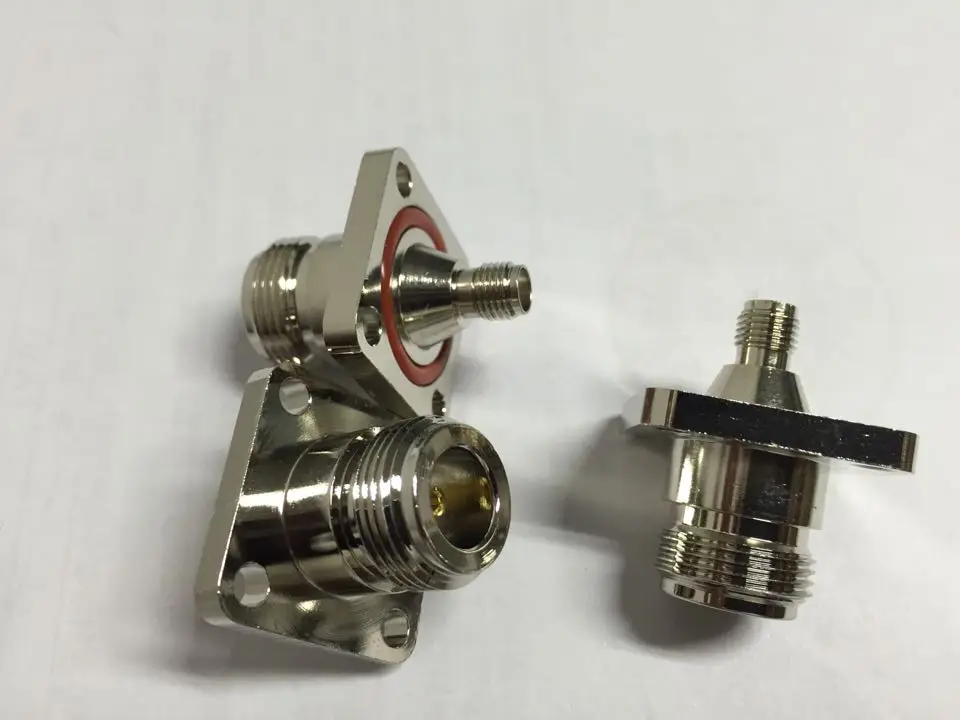 

SMA turn N middle with waterproof ring flange installation
