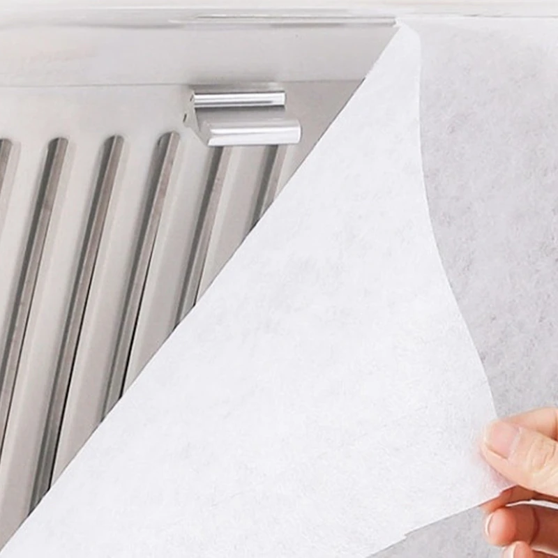 

10M range Hood Filter paper Oil-proof filter membrane Oil-absorbing paper Non-woven Sticker Kitchen cooking and baking tools