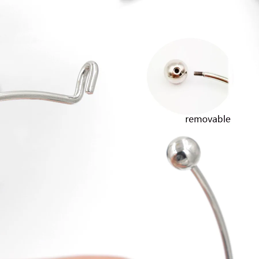 100% Расширяемый Браслет из нержавеющей стали регулируемый браслет браслеты