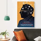 Стать Уоррен бафетт кино цифровой Настенный декор искусство альтернатива классный кинотеатр комната постеры и печать холст картина