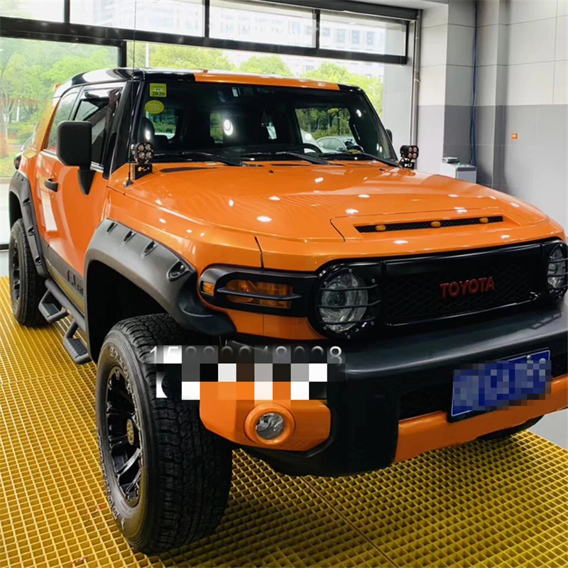 Подходит для Toyota FJ Cruiser Body kit fender 2007- год Воздухозаборники вентиляционные крышки автомобиля refitt широкий кузов аксессуары