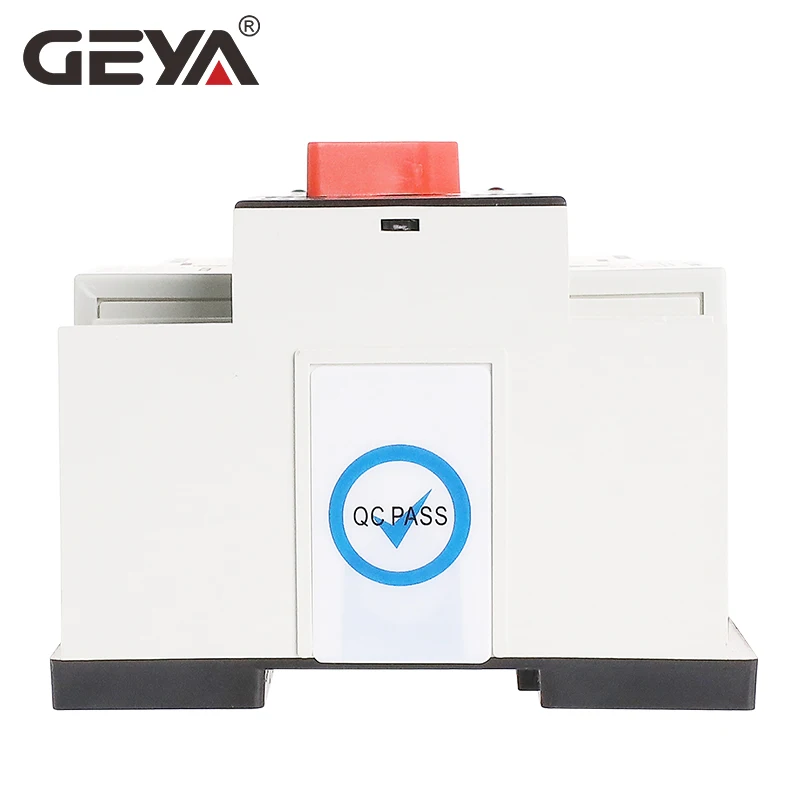 Трехфазный автоматический переключатель передачи энергии GEYA W2R 3Pole Din Rail ATS