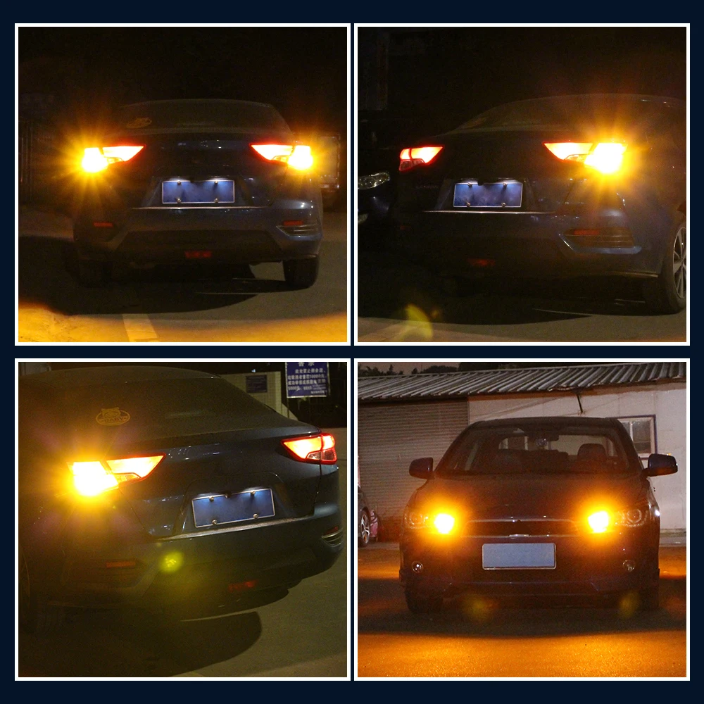 Светодиодсветильник лампа Canbus PY21W 7507 BAU15S для Chevrolet Captiva 2006-2018 Epica Lacetti 2005-2011 2 шт. |