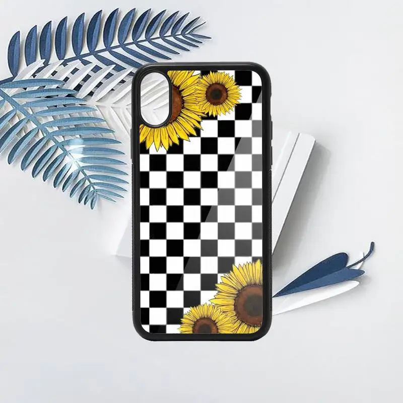 

Checkerboard Plaid aesthetics Phone Case PC for iPhone 11 12 pro XS MAX 8 7 6 6S Plus X 5S SE 2020 XR