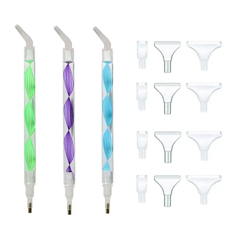 

Каучуковый драгоценный камень 5D точечная ручка для рукоделия вышивки крестом рукоделия аксессуары для шитья вышивки