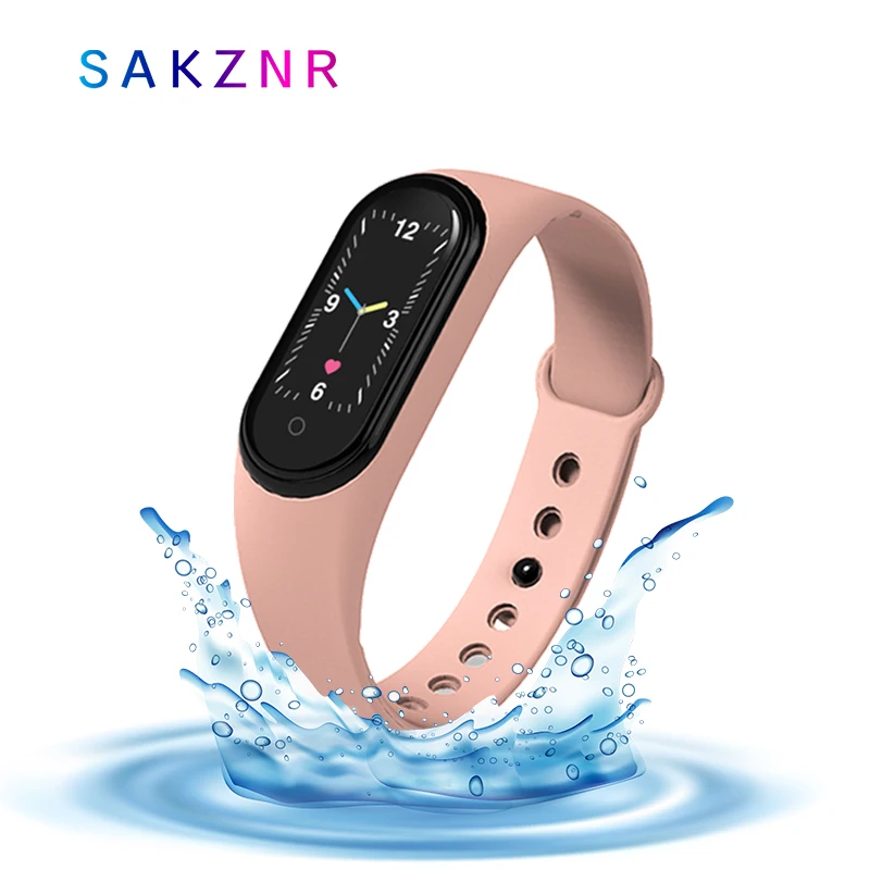 Спортивный смарт браслет M5 фитнес трекер умные часы с измерением пульса