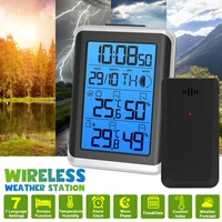 digoo dg th8461 lcd weather station hygrometer thermometer meter wireless indoor outdoor forecast sensor alarm clock backlight