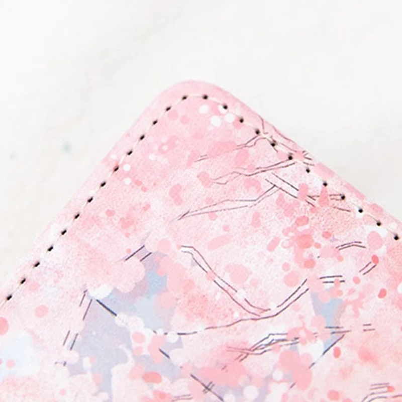 

Creative Agenda Romance Cherry Blossom Notebook Illustration Grid Hand-Painted School Diary Office Supplies Files-Cherry