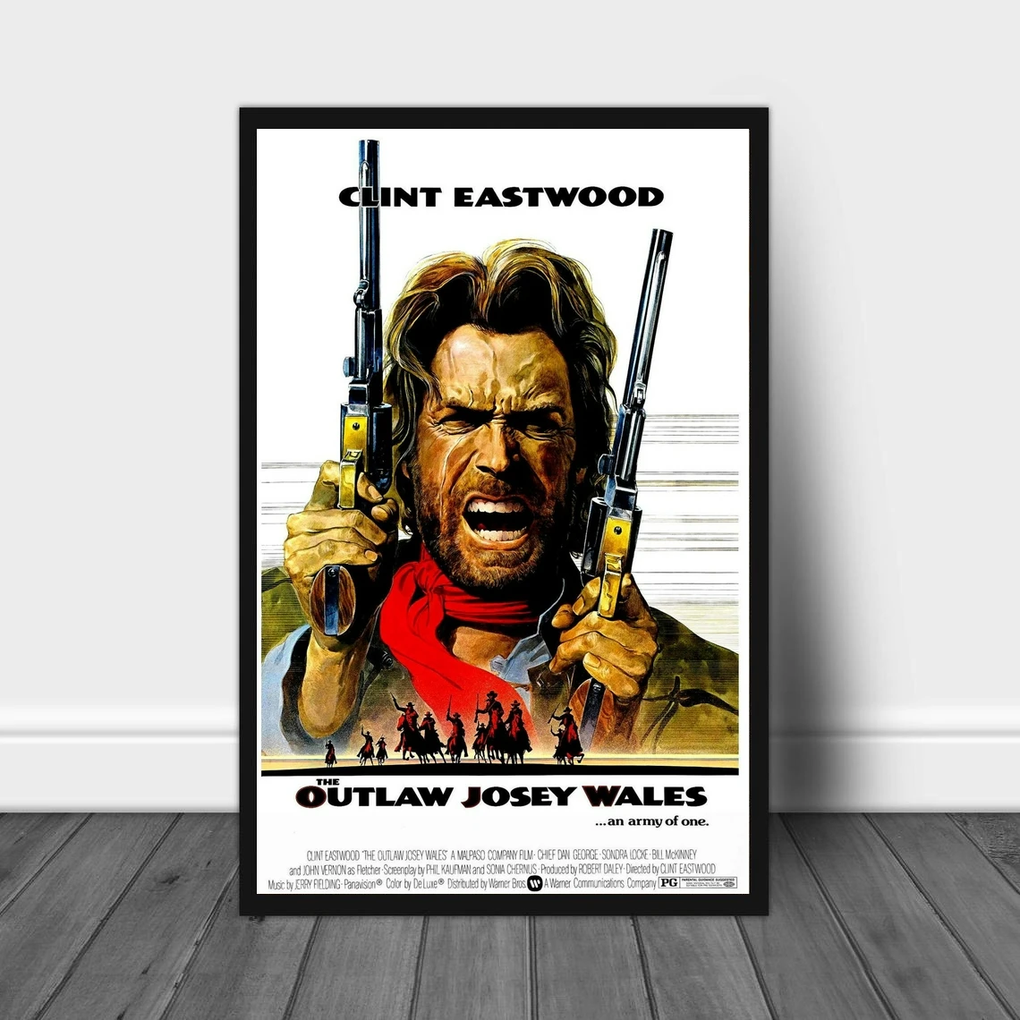 

The Outlaw Josey Wales Movie Poster (1976) Canvas Print Home Wall Painting Decoration (No Frame)