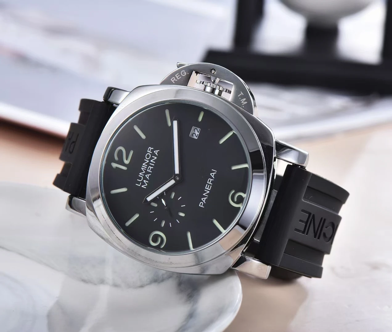 

Luminor Luxury Men's Quartz Watches Classic Top Quality Waterproof Wristwatch Homme Brand Timepieces Wholesale